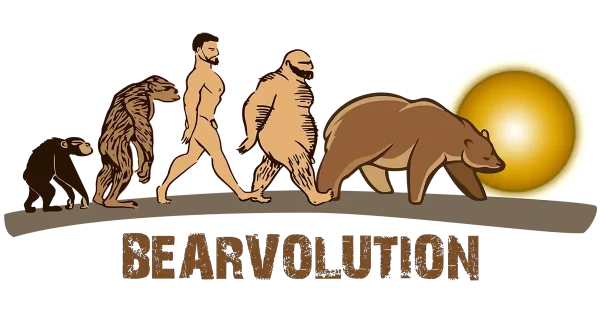 Bearvolution: diseño de la evolución del mono al hombre al oso