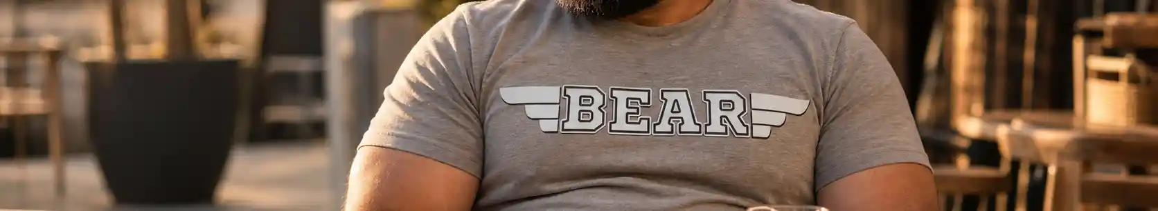 Look Bear banner