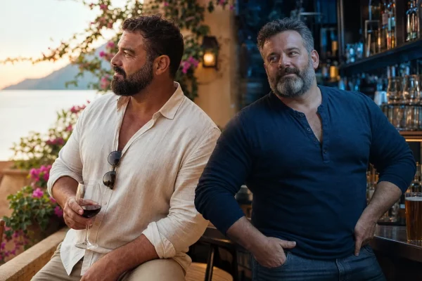 Comparativa bear españa alemania entre terraza mediterránea y bar urbano alemán