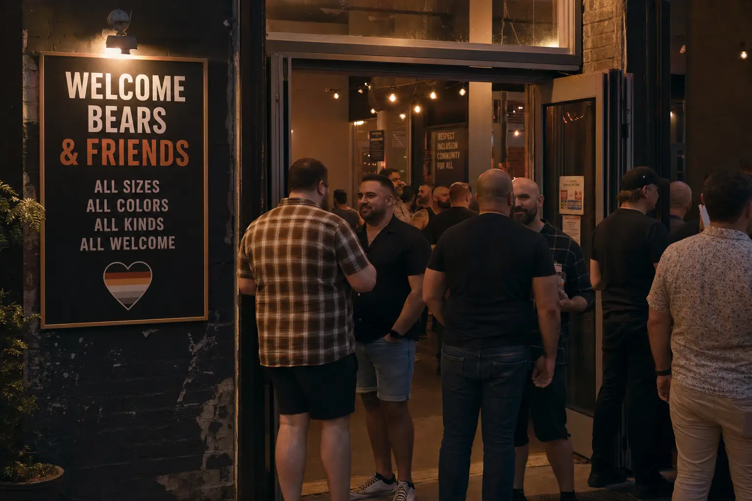 Racismo bear y diversidad bear: el peludo que la comunidad debe mirar en capitancapo Evento bear con diversidad racial frente al debate sobre racismo bear